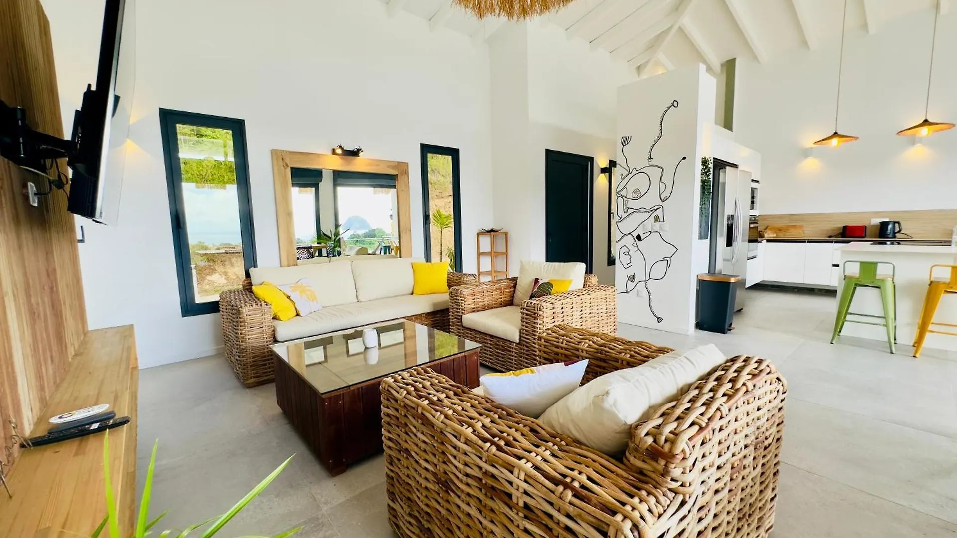 Villa Sky 4 Chambres - Vue Sur Le Diamant Morne Blanc