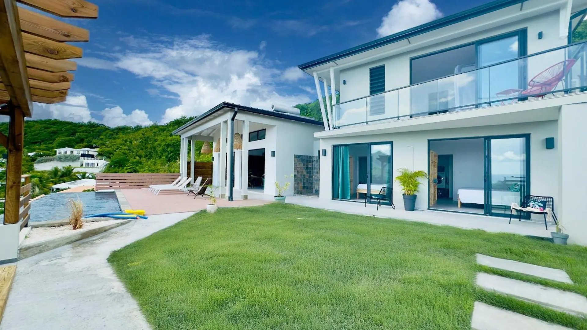 Villa Sky 4 Chambres - Vue Sur Le Diamant Morne Blanc