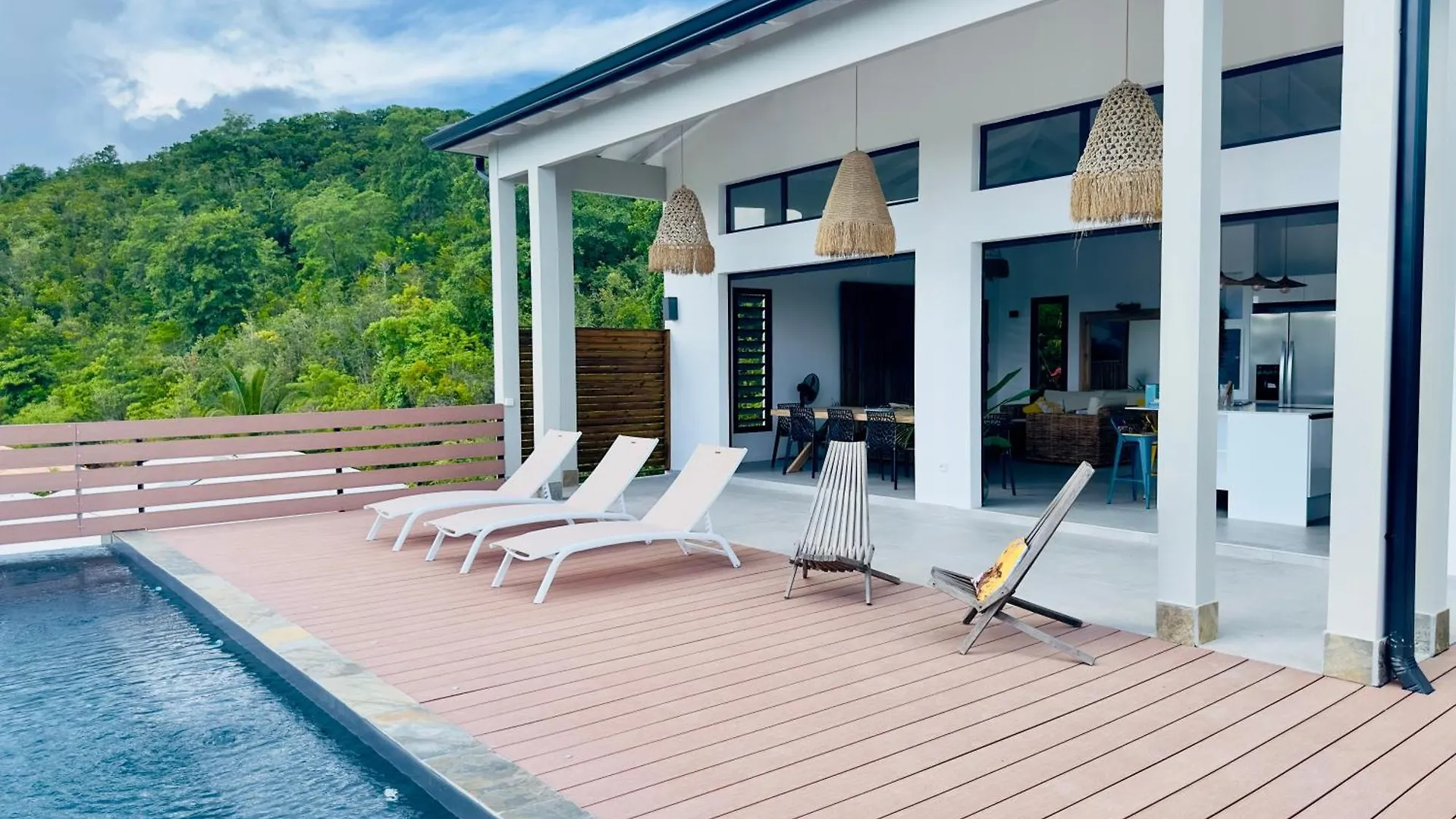 Villa Sky 4 Chambres - Vue Sur Le Diamant Morne Blanc Martinik