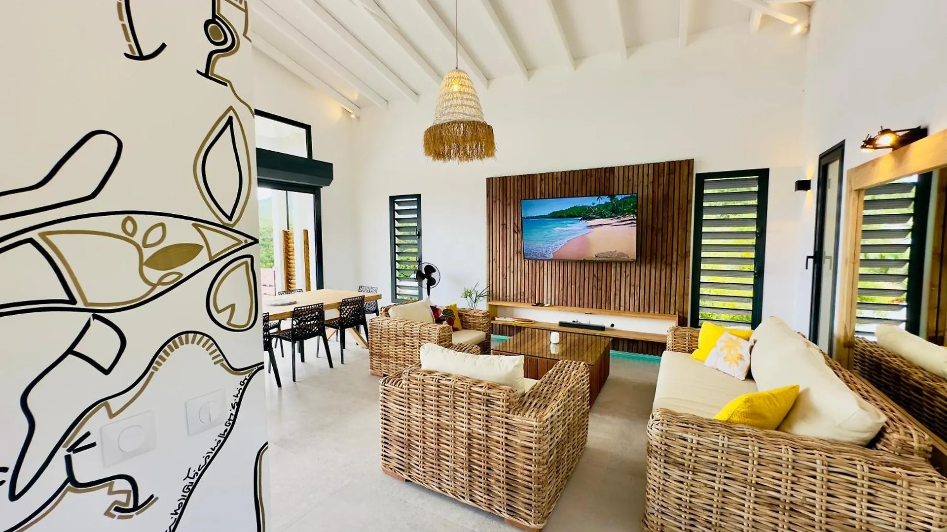 Villa Sky 4 Chambres - Vue Sur Le Diamant Morne Blanc